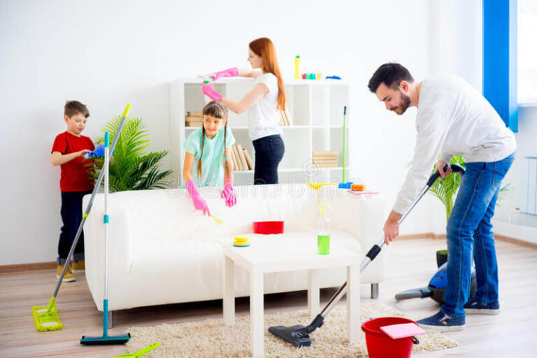 How to clean a messy place step by step