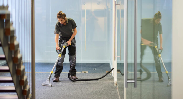 How to clean a new building